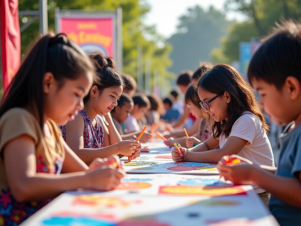 Community art festival sa Metro Manila