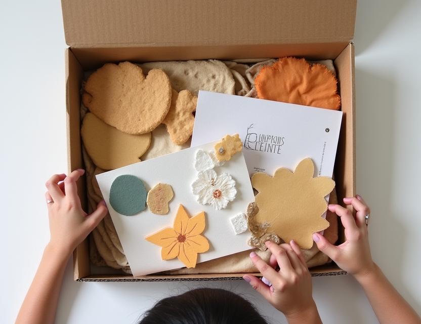 Custom art kit na may sustainable materials